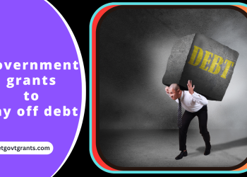 Government grants to pay off debt