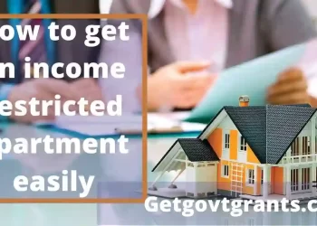 How to get an income restricted apartment easily