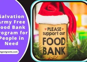 Salvation Army Free Food Bank Program for People in Need