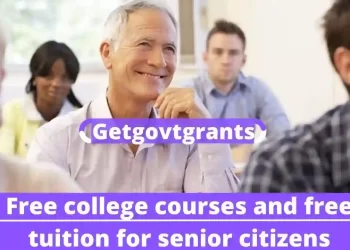 Free college courses and free tuition for senior citizens