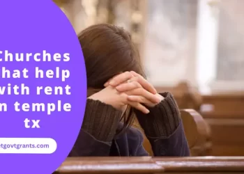 Churches that help with rent in temple tx