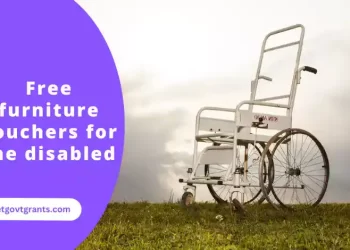 Free furniture vouchers for the disabled