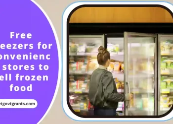 How to get freezers free for convenience stores to sell frozen food ?