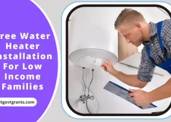 Free Water Heater Installation For Low Income Families