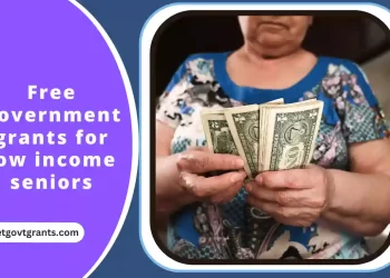 Government Free grants for low income seniors